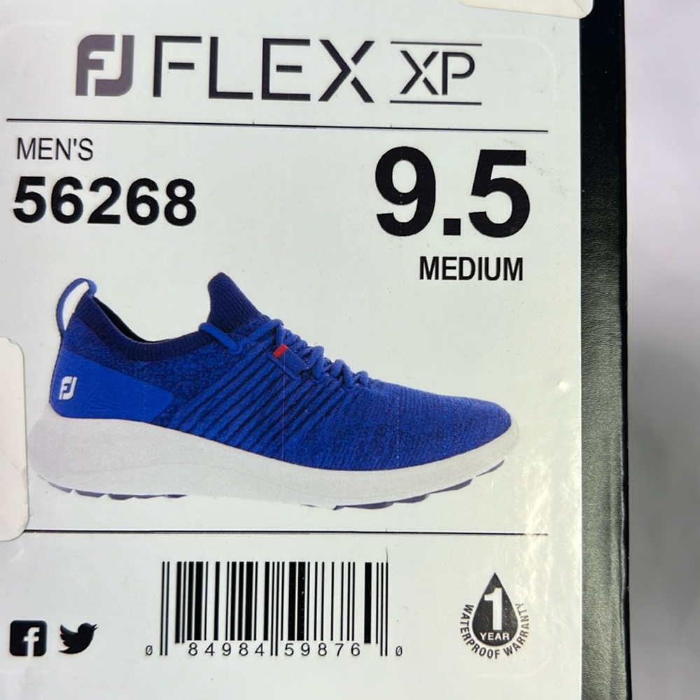 NWT Footjoy Flex XP Men’s 9.5 Medium width